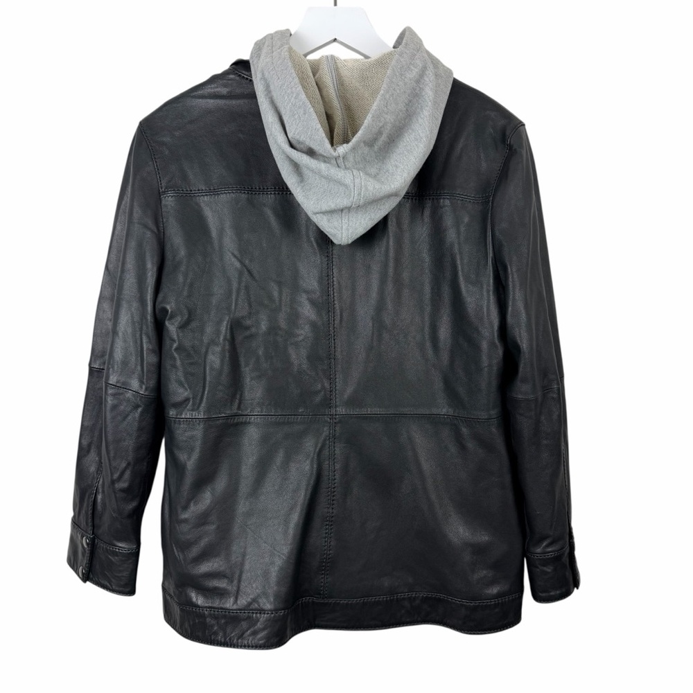 AS by DF 100% Leather Bomber Jacket - Size‎ L - Picture 5 of 11